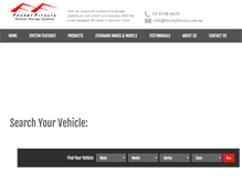 Tablet Screenshot of fourbyfitouts.com.au
